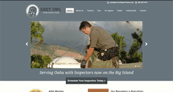 Desktop Screenshot of greyowlinspections.com